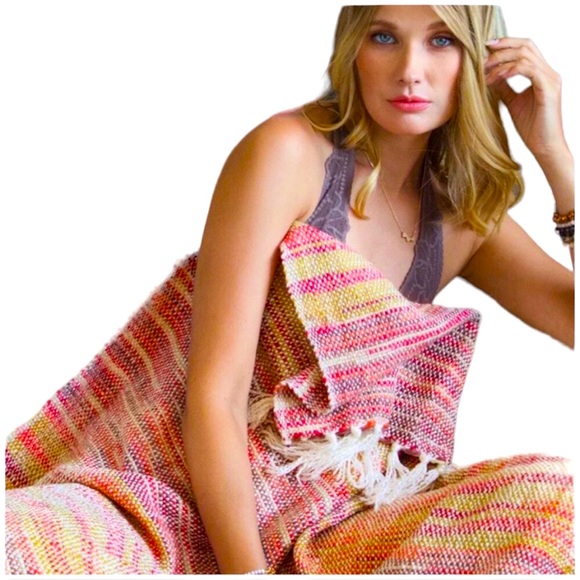 Ruggine Chunky Yarn Throw Blanket NWT Beautiful Gift or Keep for Yourself 🍁 - Picture 2 of 5